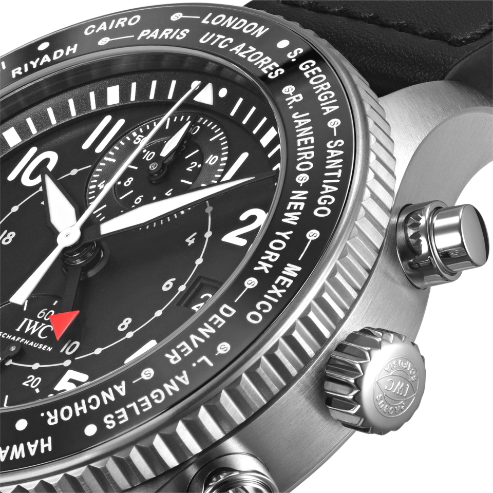 Iw395001 Pilot S Watch Timezoner Chronograph