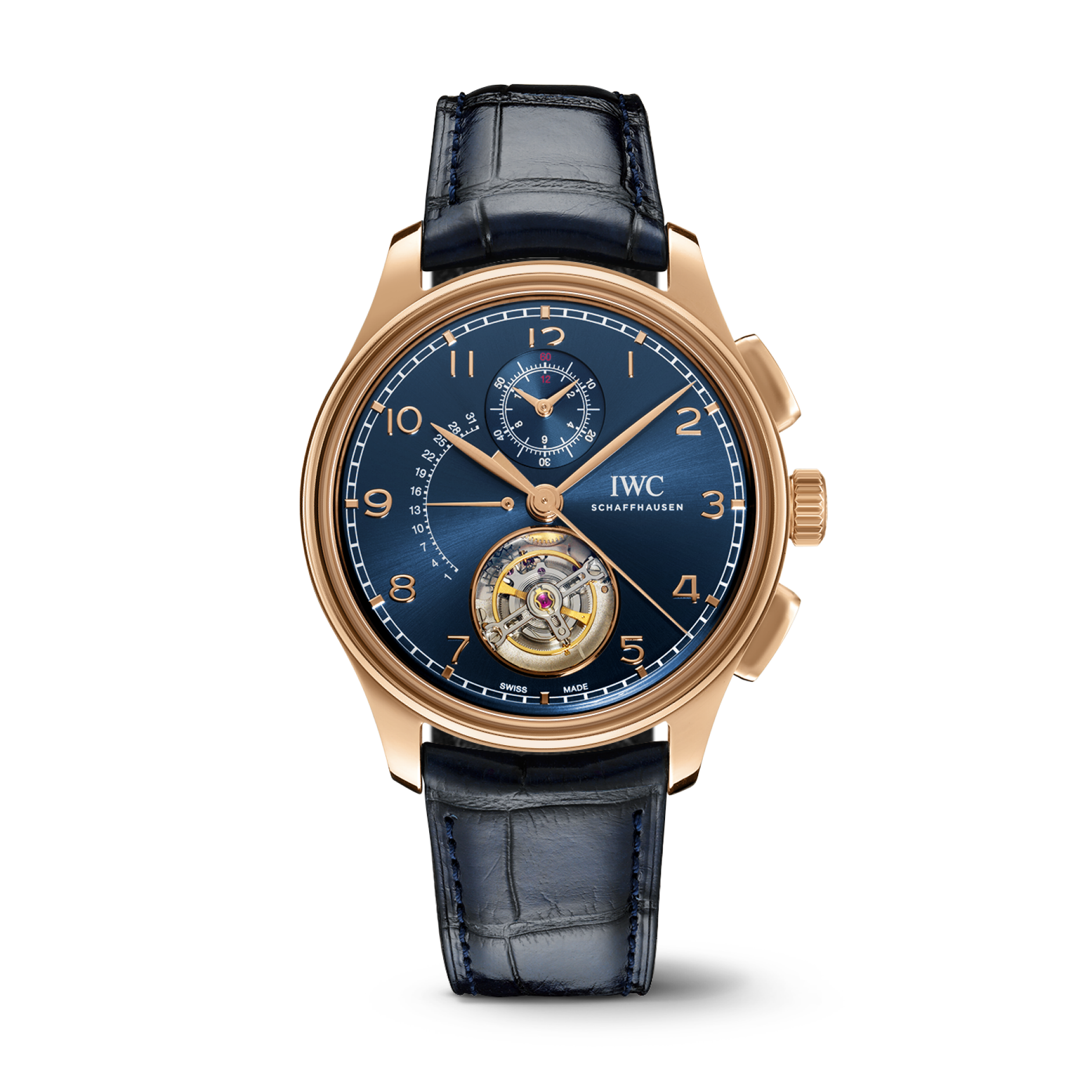 IW394005-Portugieser Tourbillon Rétrograde Chronograph